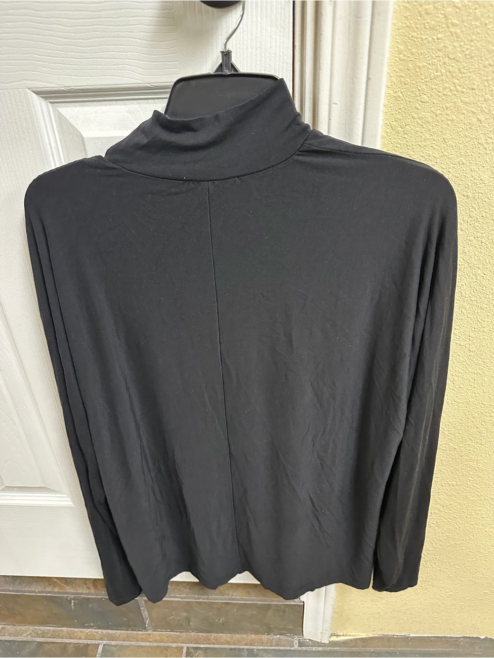 COS Black Long-Sleeve Turtleneck Top - Picture 4 of 6